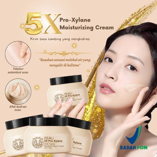 FEALI 5X Pro-Xylane Goat Milk Anti-Aging and Moisturizing Cream | BPOM