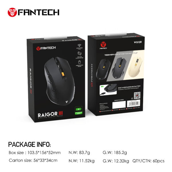 Fantech RAIGOR GEN 3 WG12R SERIES