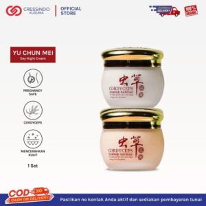 [BPOM ORIGINAL LOKAL] YU CHUN MEI Cordyceps Lightening Day & Night Cream Set